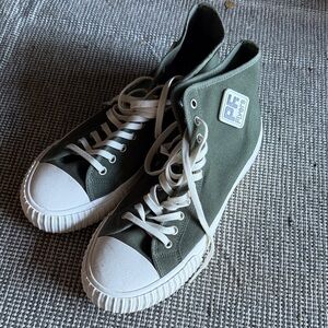 P.F. Flyers Olive High-Top Sneakers